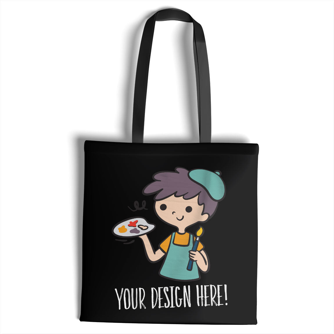 Design Your Own Tote Bag - Black