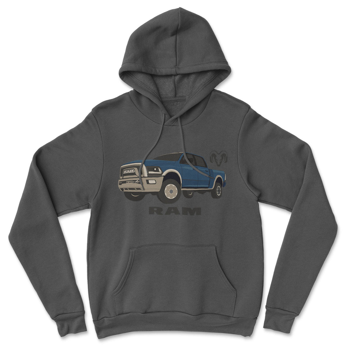 RAM Blue Truck Hoodie