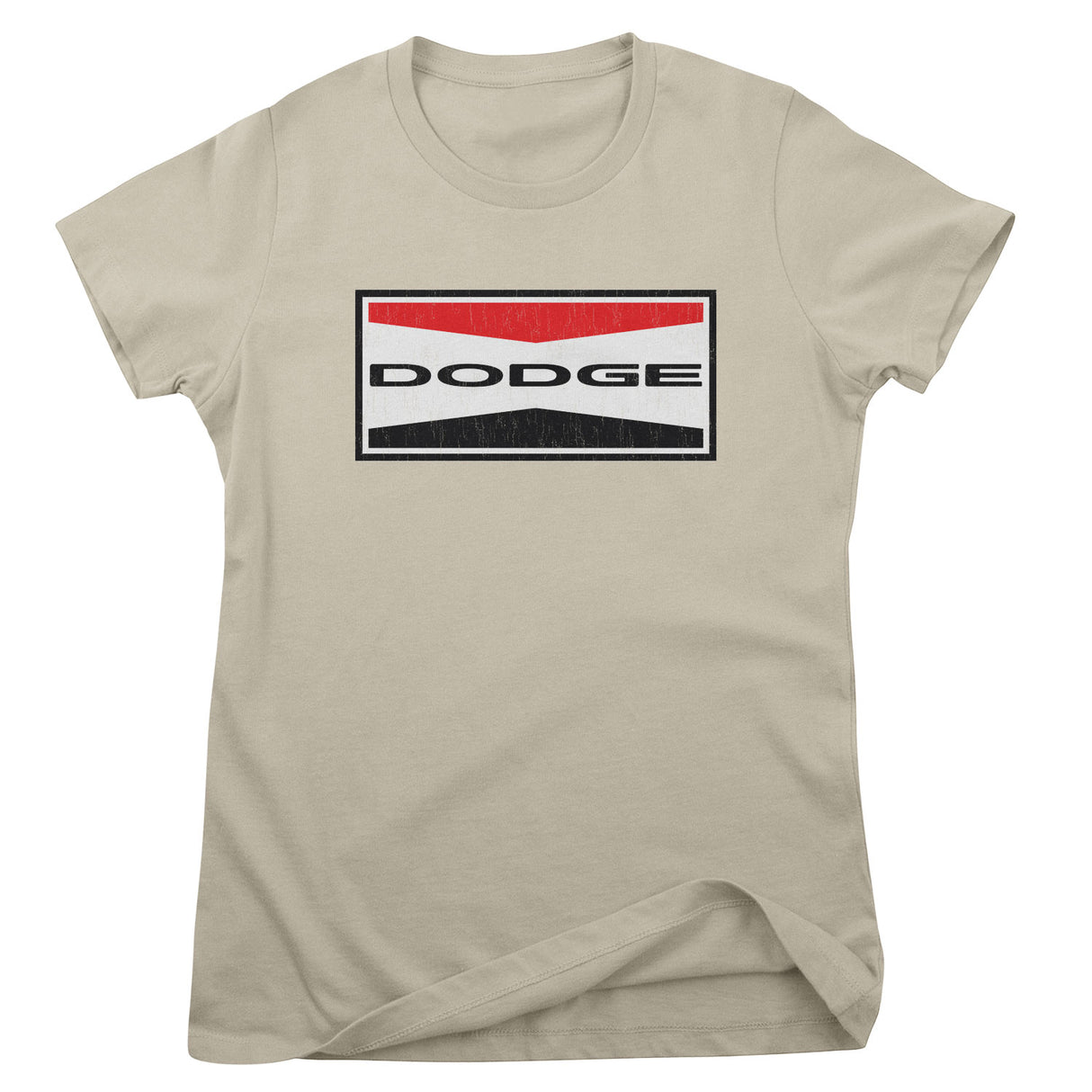 Dodge Retro Logo Girly Tee