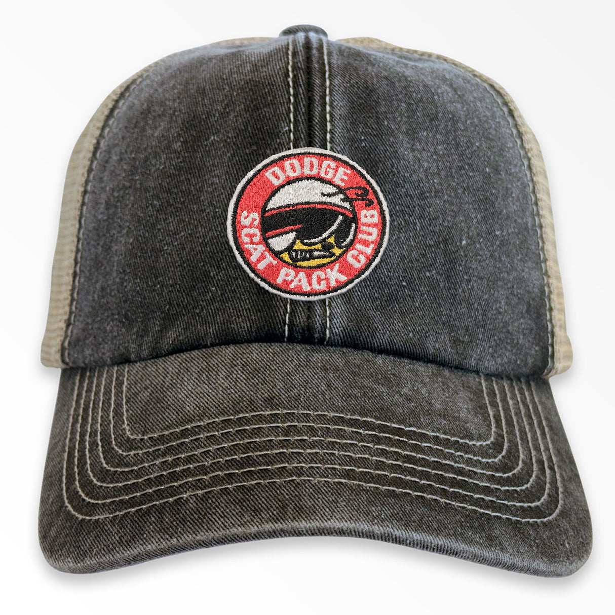 Dodge Scat Pack Club Vintage Trucker Cap