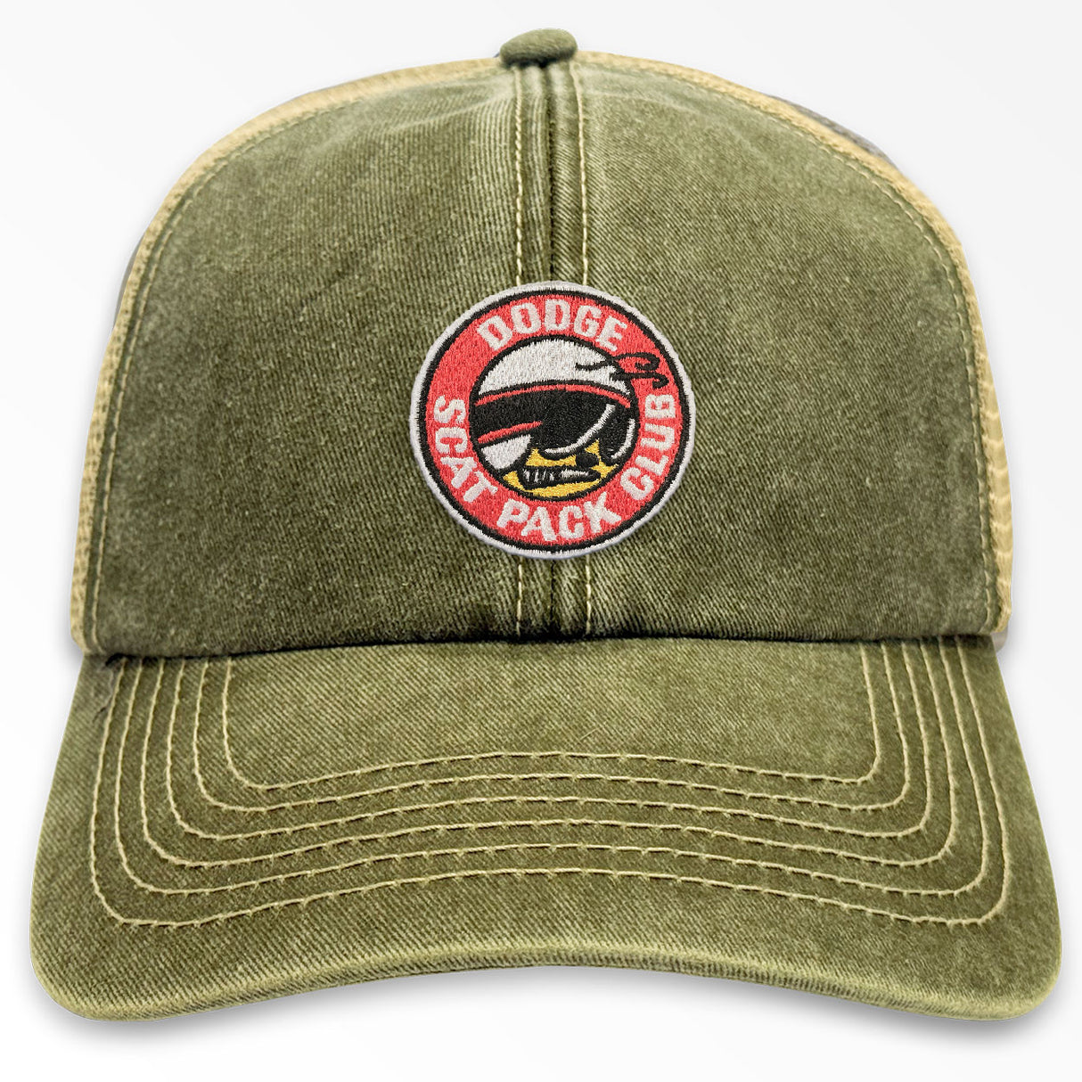 Dodge Scat Pack Club Vintage Trucker Cap