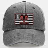 RAM Trucks Flag Patch Vintage Low Profile Cap