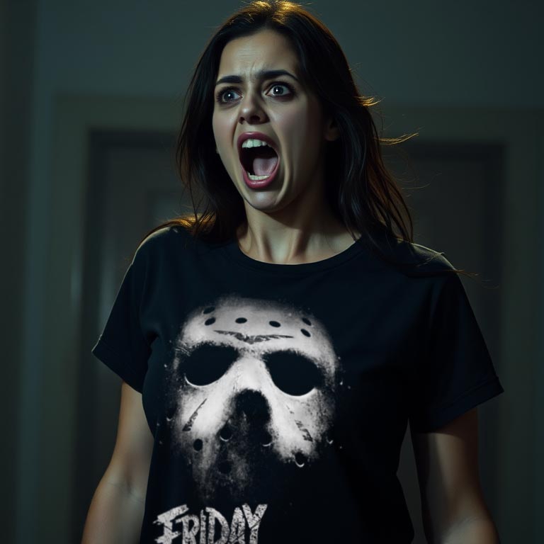 Friday The 13th Girly Tee