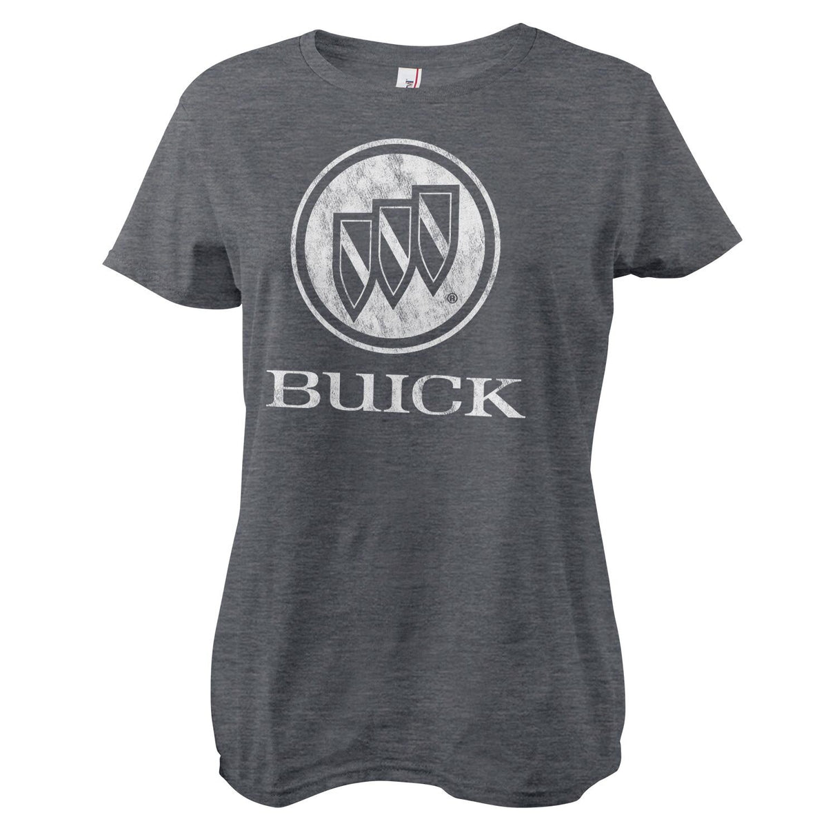 Buick Distressed Logo Girly Tee