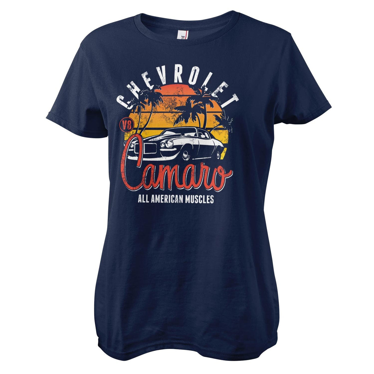 Chevrolet Camaro Sunset Girly Tee