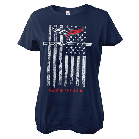 Corvette - Made In The USA Girly Tee