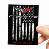 Corvette - Made In The U.S.A. Sticker