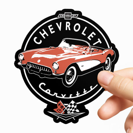 Corvette C1 Retro Sticker