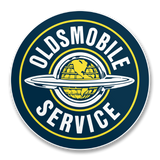 Oldsmobile Service Sticker