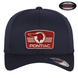 Pontiac Retro Logo Patch Flexfit Cap