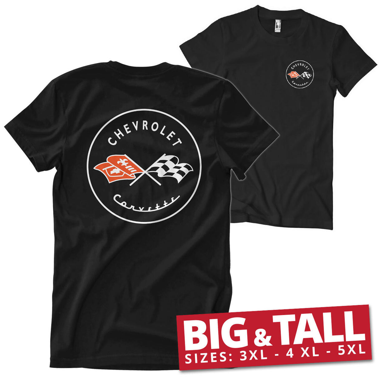 Corvette C1 Logo Big & Tall T-Shirt