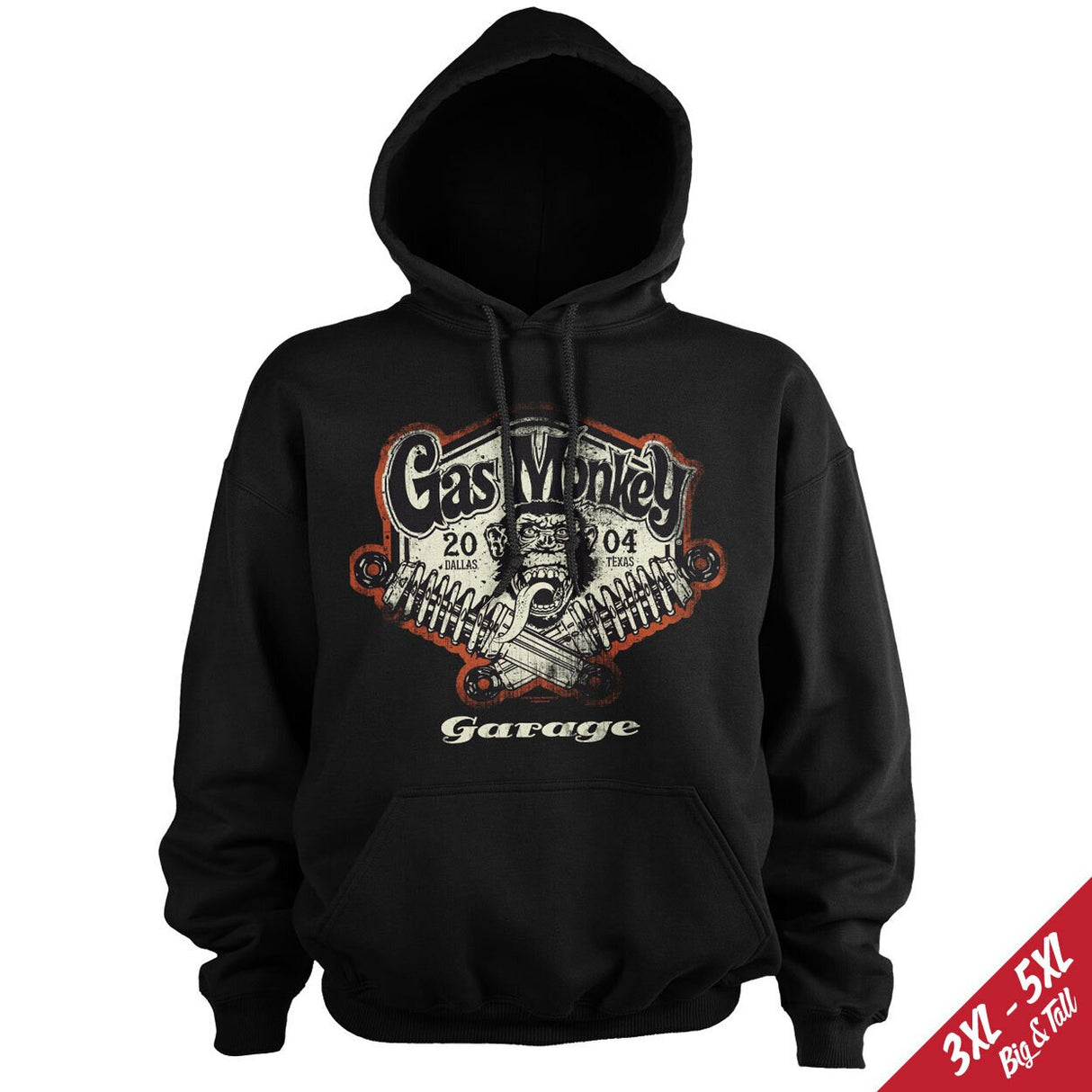 Gas Monkey Garage Spring Coils Big & Tall Hoodie