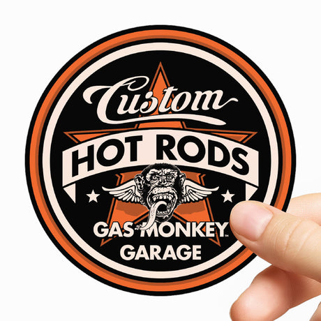 Gas Monkey Garage Custom Hot Rods Sticker