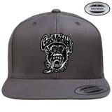 Monkey Logo Patch Snapback Cap