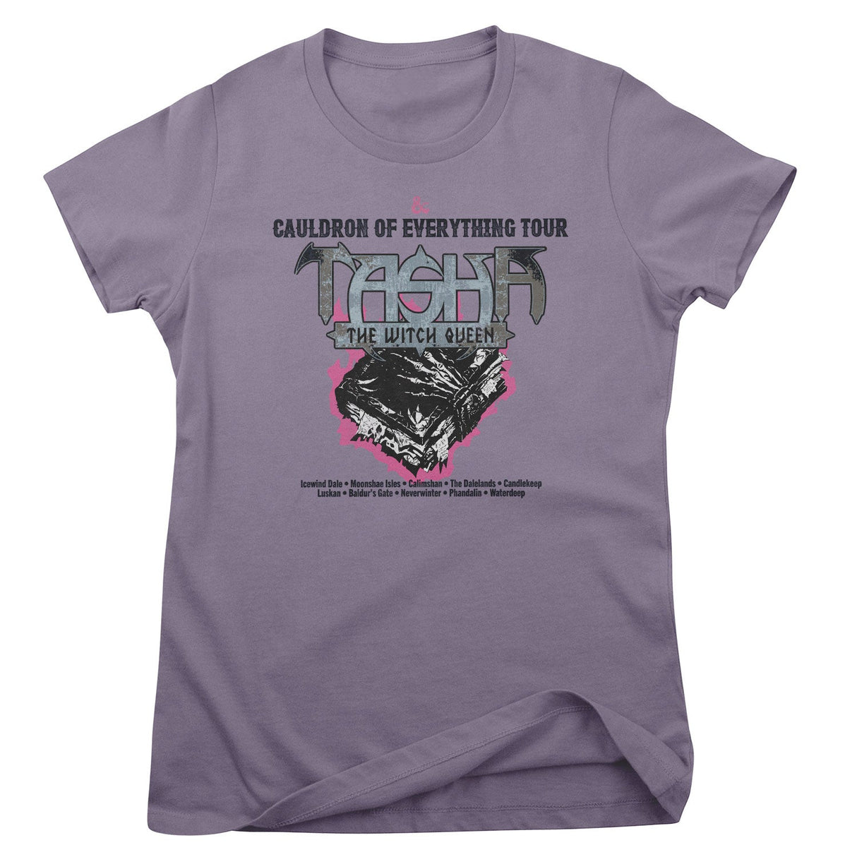D&D - Tasha The Witch Queen Tour Girly Tee