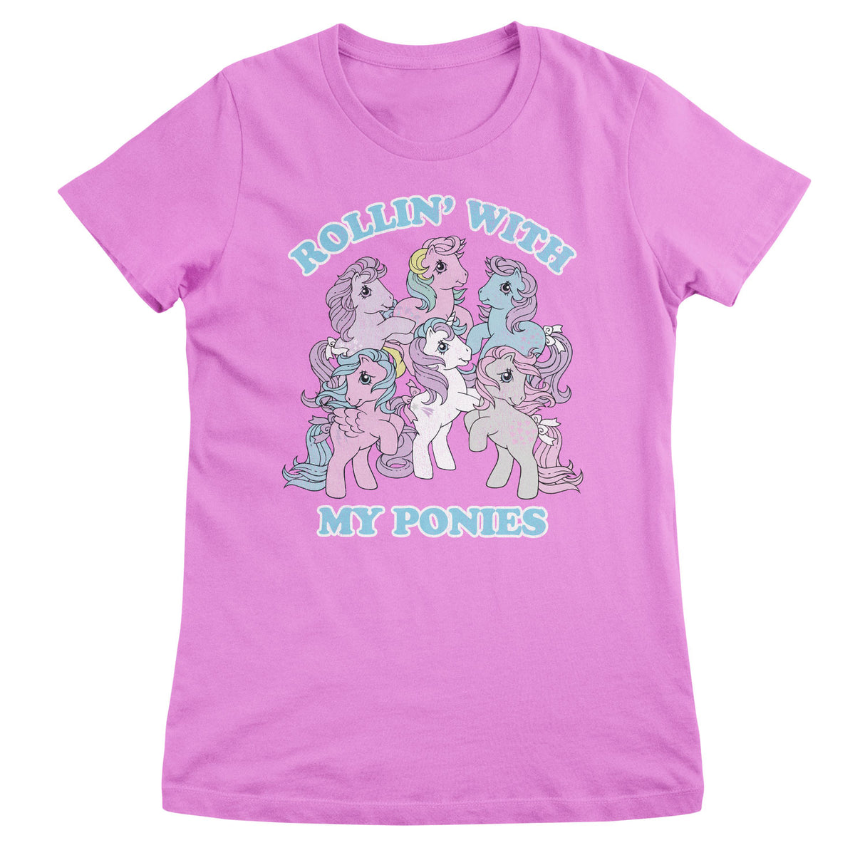 Rollin' With My Ponies - MLP Girly Tee
