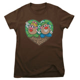 Mr & Mrs Potato Head - Joined at the Roots Girly Tee