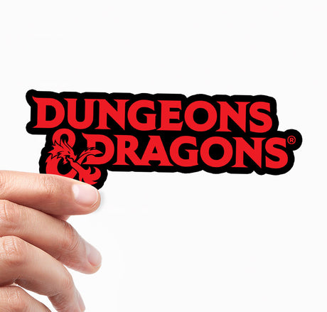 Dungeons & Dragons Logo Sticker