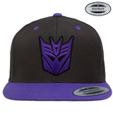 Decepticon 3D Patch Premium Snapback Cap