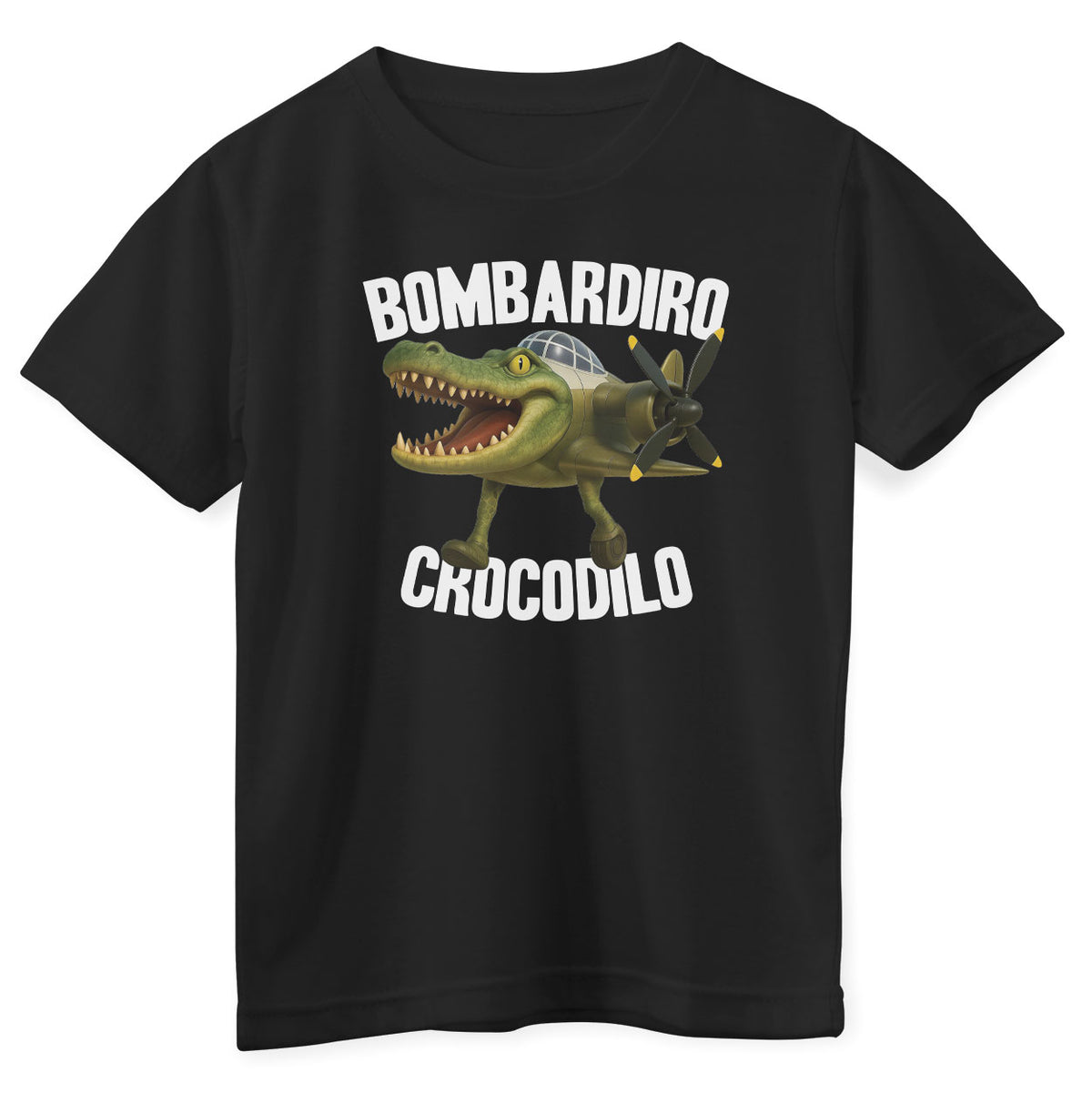 Bombardiro Crocodilo Kids Tee