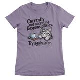 Not Accepting Responsibilities Top