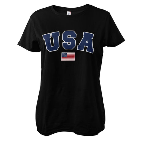 USA Varsity Girly Tee