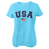 USA Varsity Girly Tee