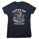 Lifts Up - Shots Down Girly Top