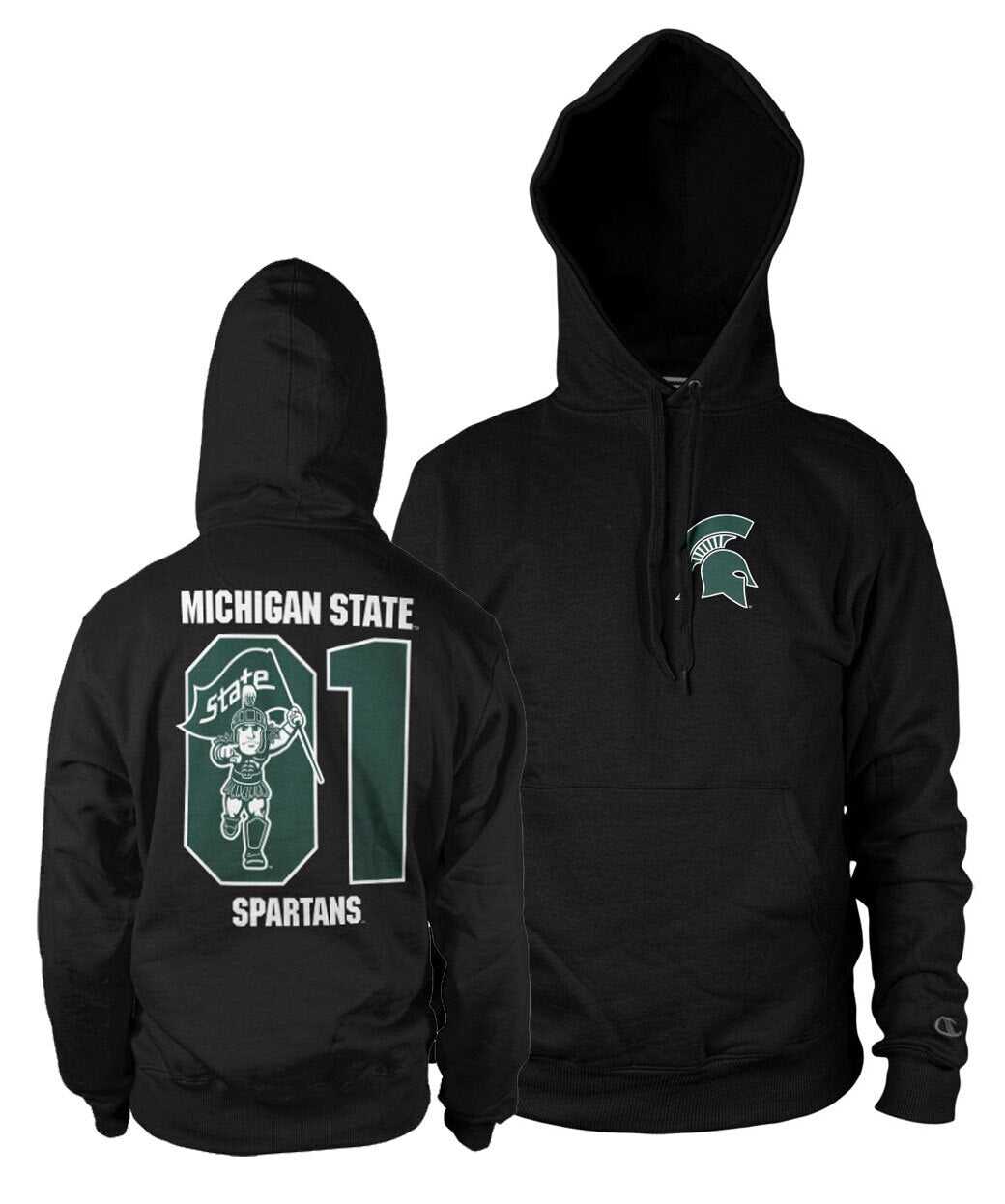 Spartans 01 Mascot Hoodie