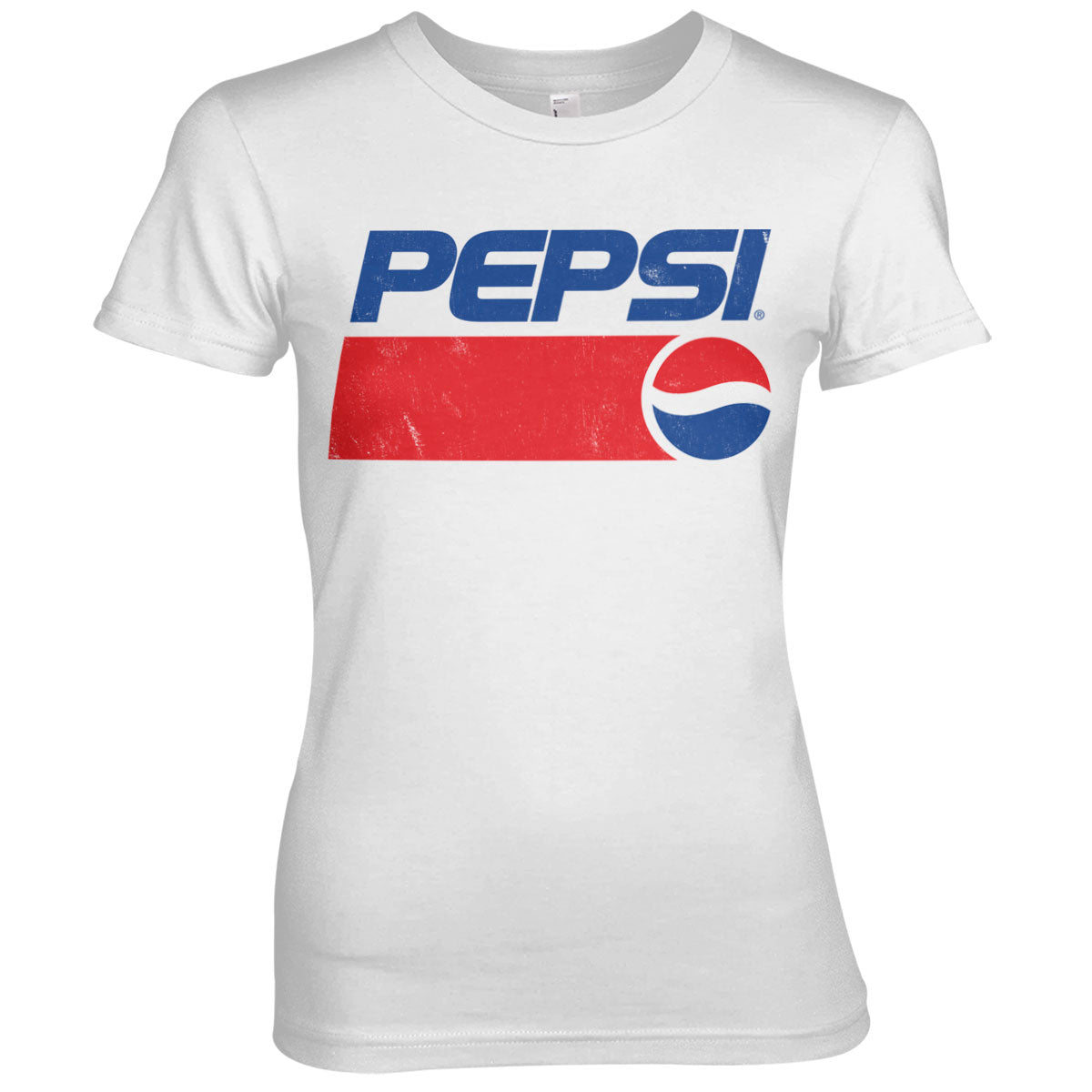 Pepsi Classic Washed Logo Girly Tee