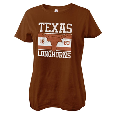 Texas Longhorns Flag Girly Tee