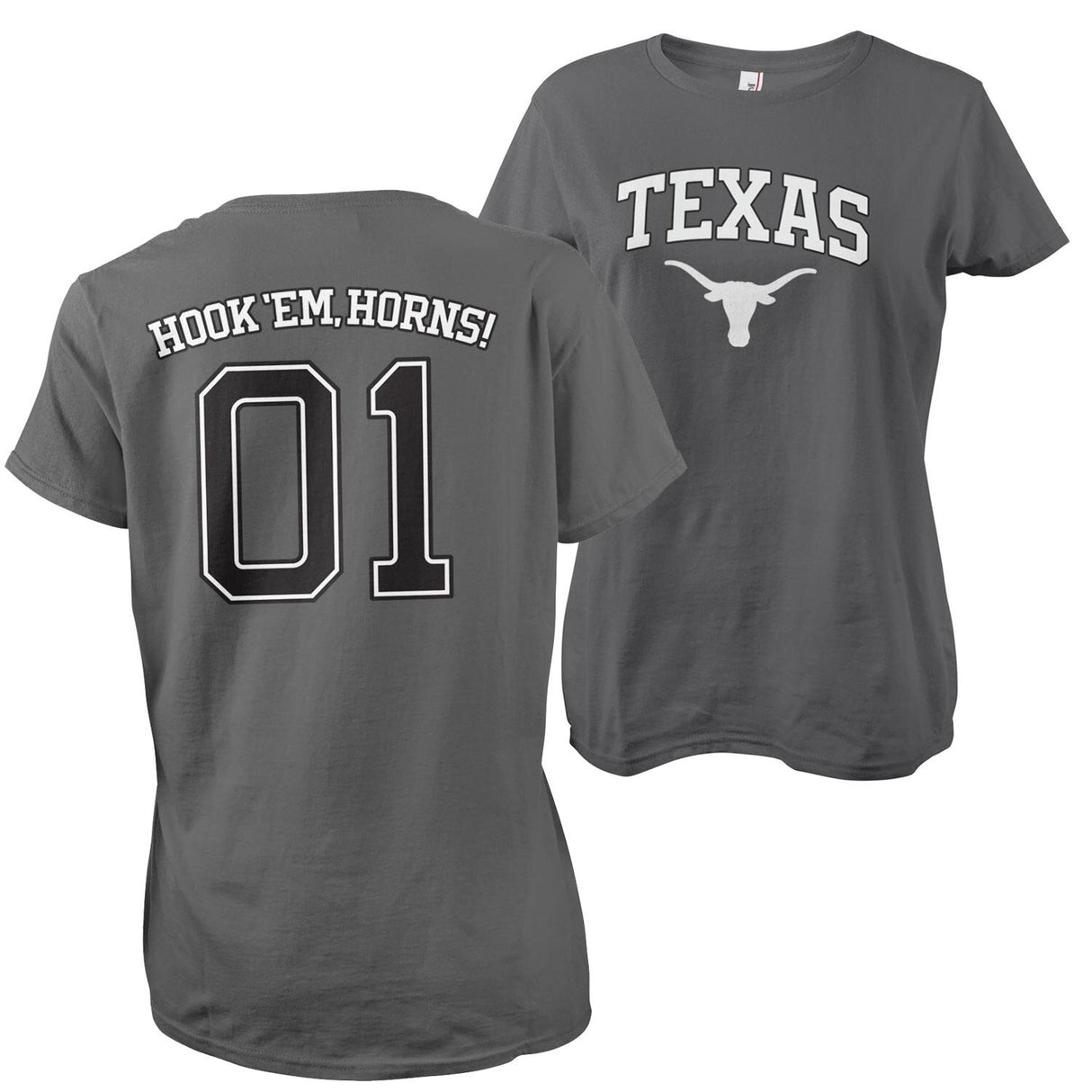 Texas Longhorns 01 Girly Tee