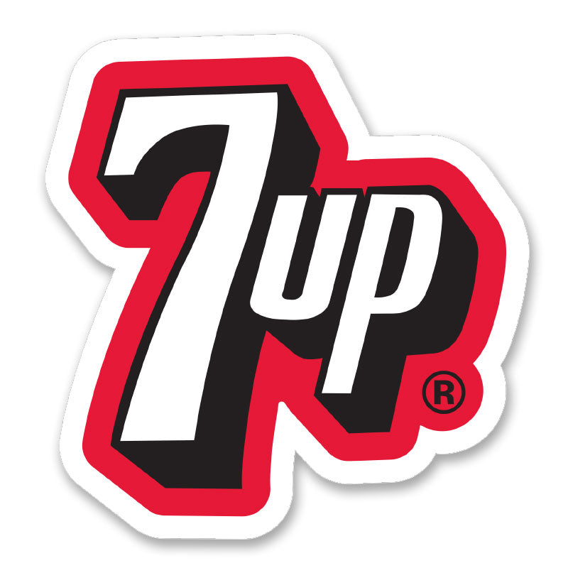 7UP Retro Logo Sticker