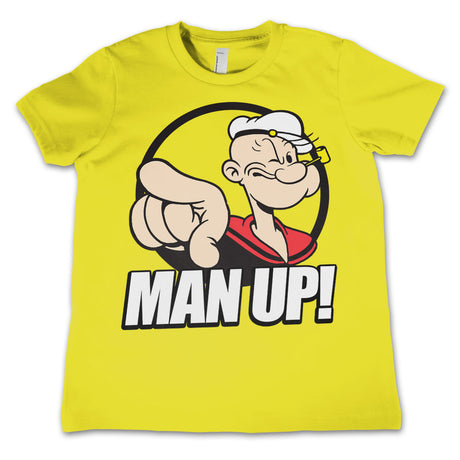 Popeye - Man Up! Kids T-Shirt