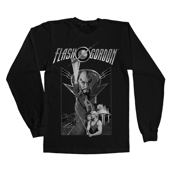 Flash Gordon Vintage Poster Long Sleeve Tee