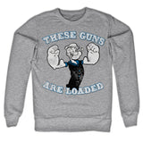 Popeye - These Guns Are Loaded Sweatshirt