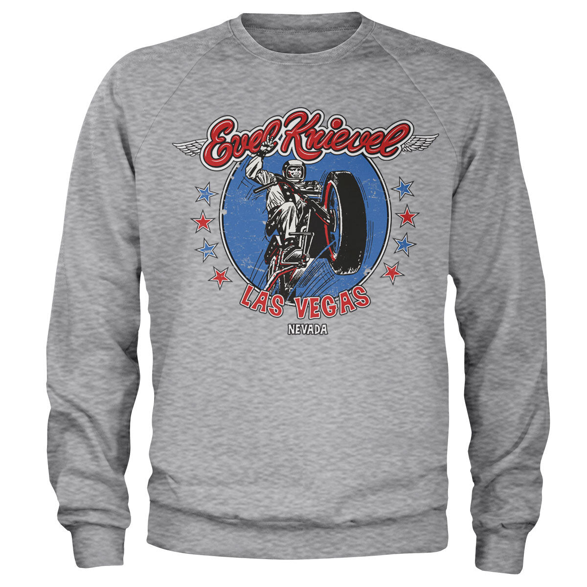 Evel Knievel In Las Vegas Sweatshirt