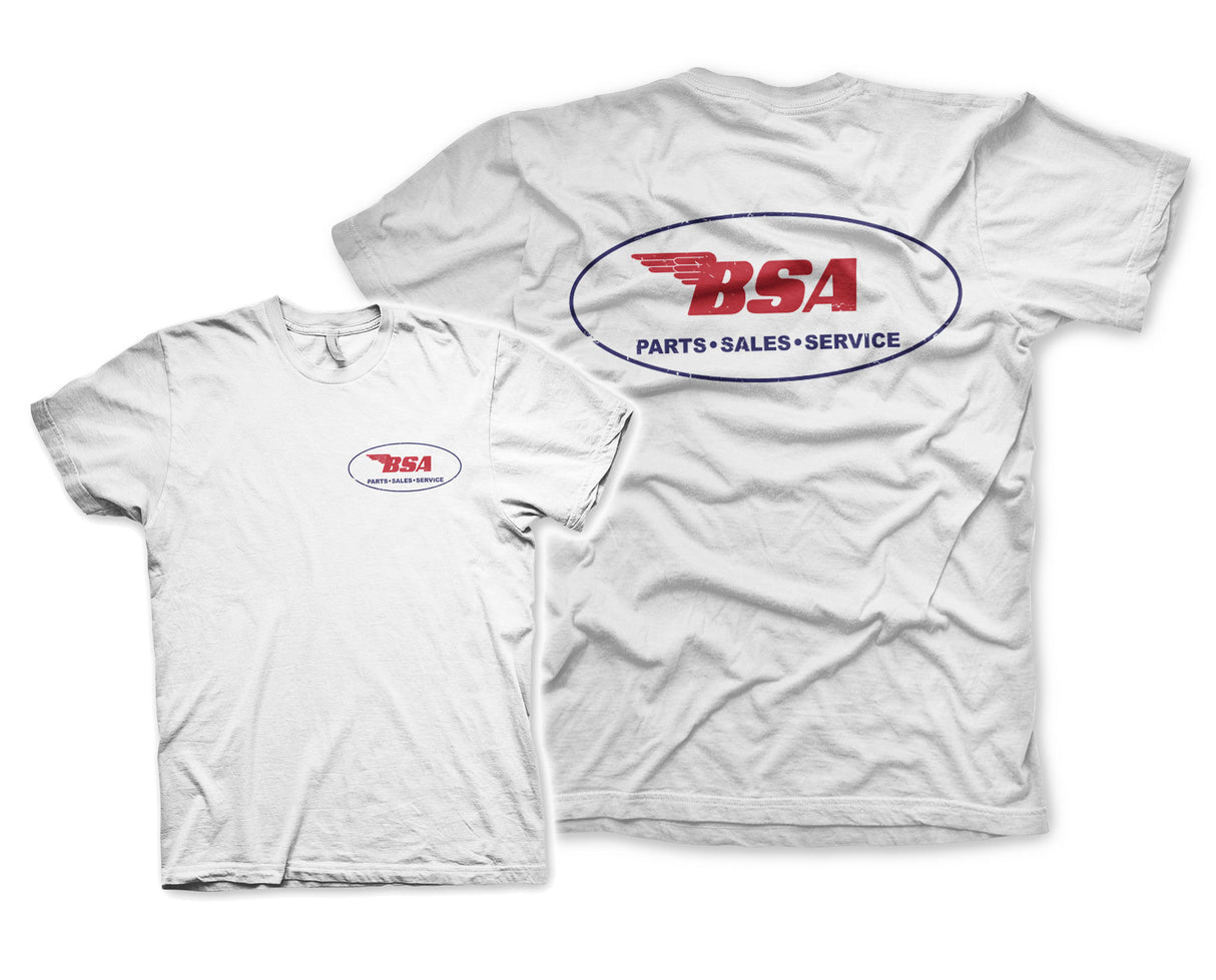 B.S.A. Parts Sales Service T-Shirt