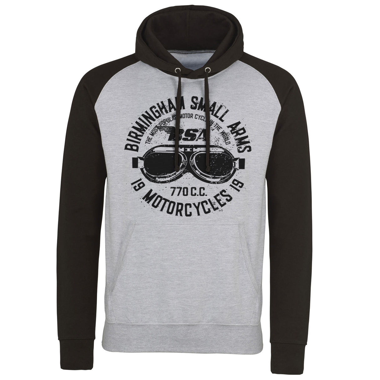 Birmingham Small Arms Goggles Baseball Hoodie