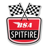 BSA Spitfire Logo Sticker