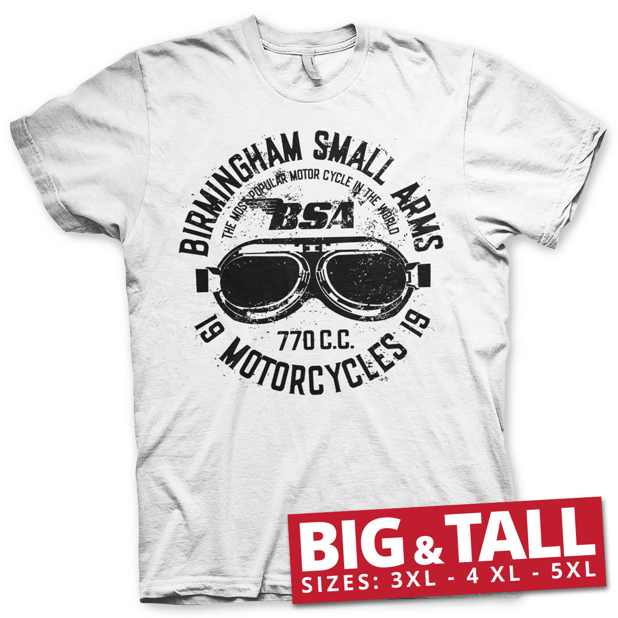 Birmingham Small Arms Goggles Big & Tall T-Shirt