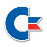 Commodore Logo Sticker