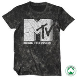 MTV Cracked Logo Organic T-Shirt