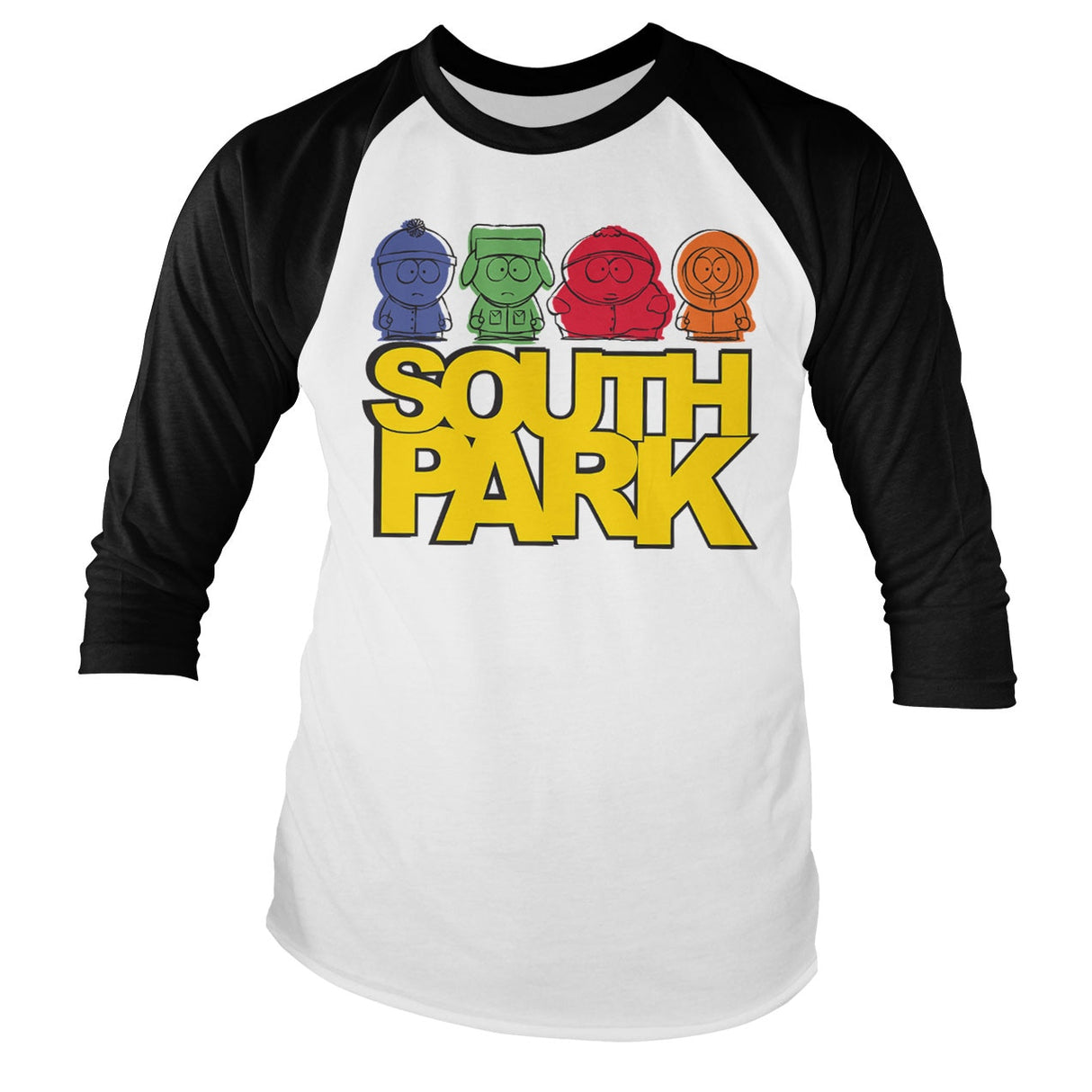 South Park Sketched Baseball Long Sleeve Tee