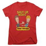 Shut Up Beavis Girly Tee