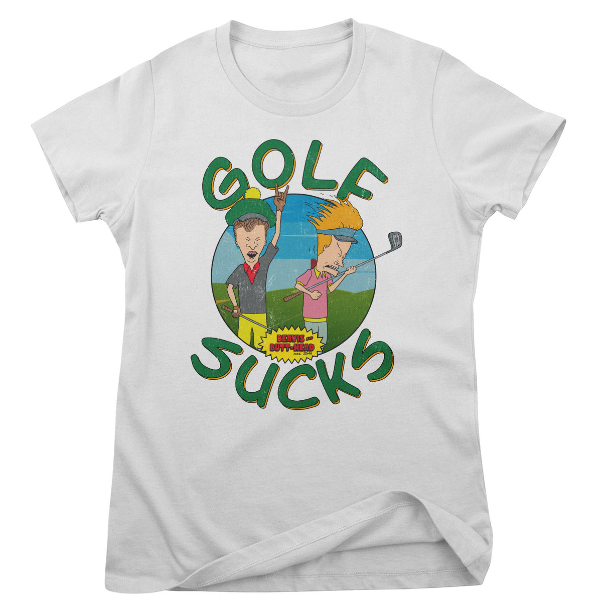 Golf Sucks Girly Tee