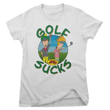 Golf Sucks Girly Tee