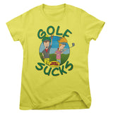 Golf Sucks Girly Tee