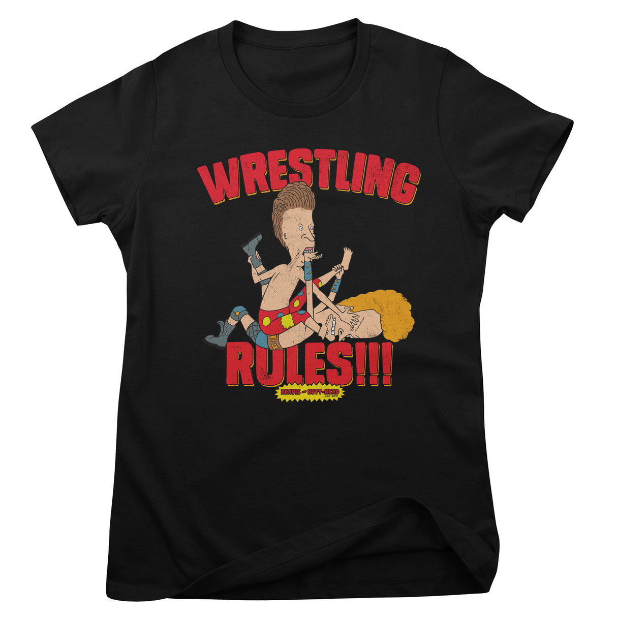 Wrestling Rules!!! Girly Tee