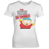 South Park - I'm White Trash In Trouble Girly Tee